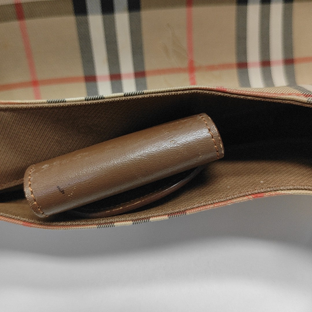 Canvas Shoulder Bag Beige