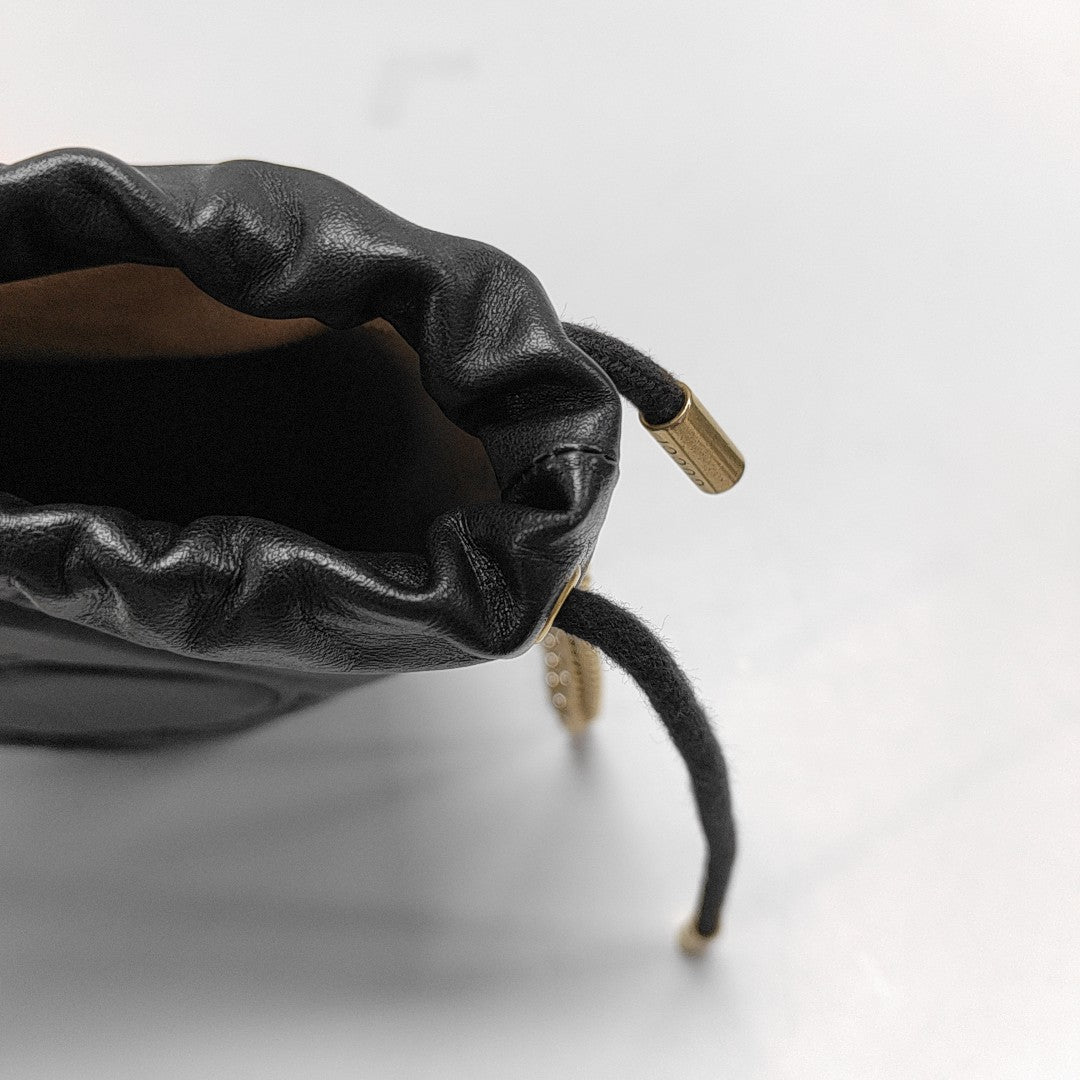 GG Marmont Mini Quilted Calfskin Black