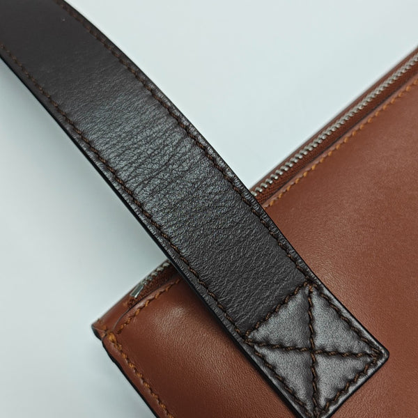 Gusset Calfskin Brown