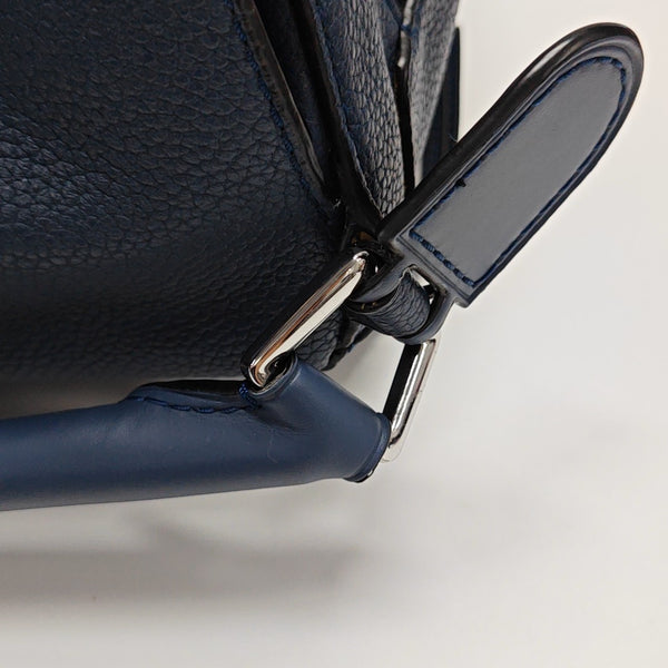 Puzzle Large Calfskin Blue