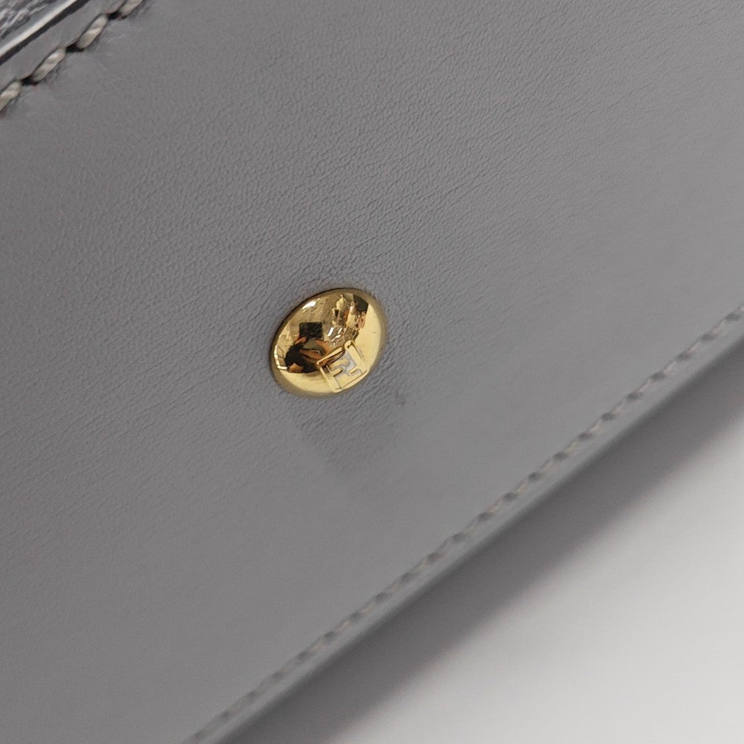 Peekaboo Medium Calfskin Blue