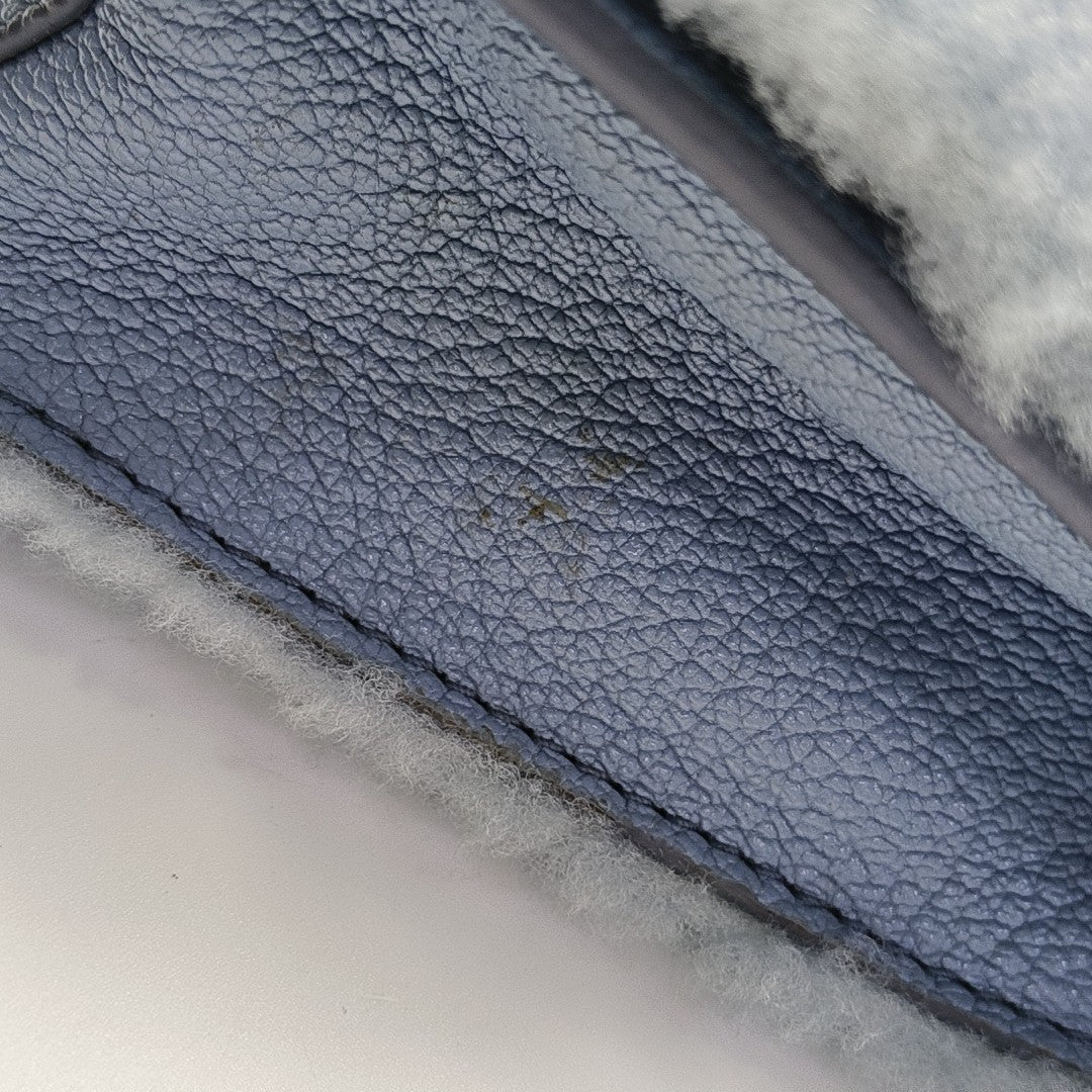 Fabric Shoulder Bag Blue