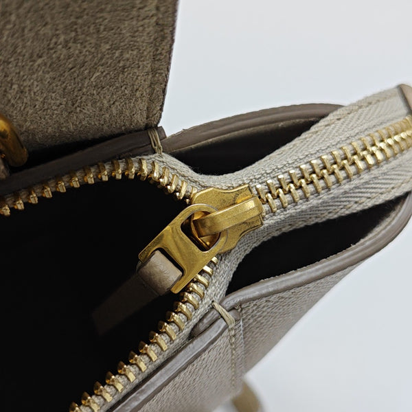 BELT Nano Calfskin Gray