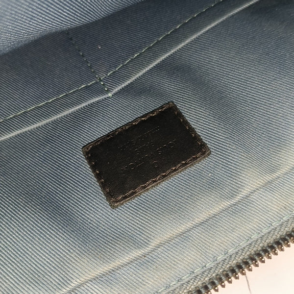 ALPHA Damier Graphite Coated Canvas Gray