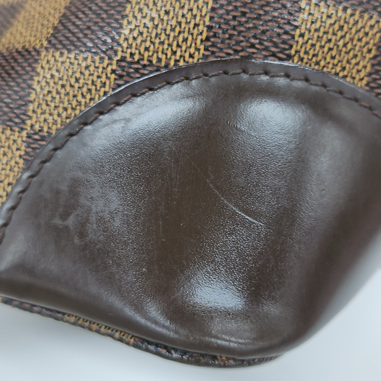 HAMPSTEAD GM Damier Ebene Coated Canvas Brown