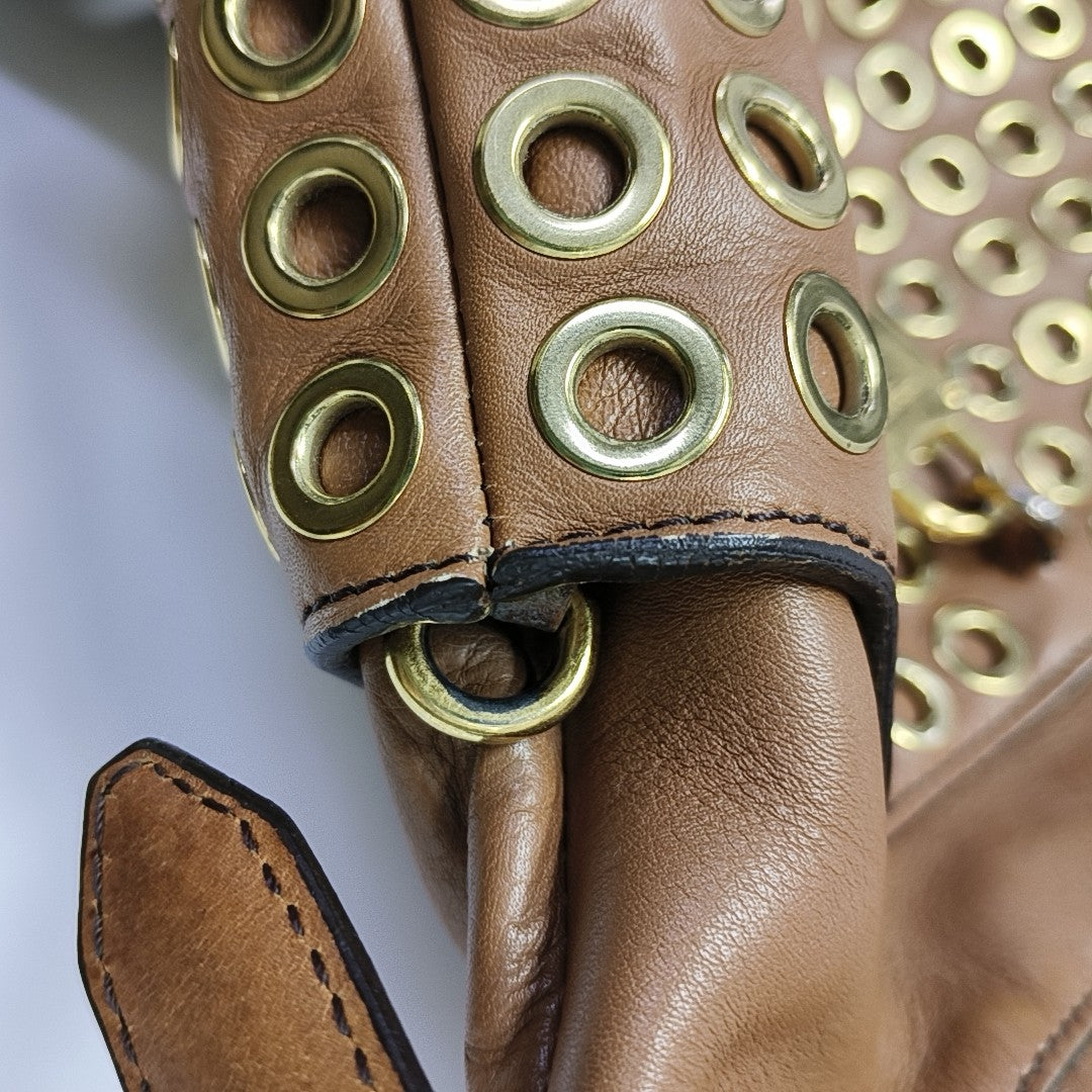Crush Calfskin Brown