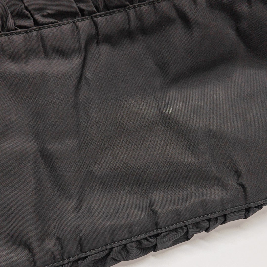 Quilted Nylon Black