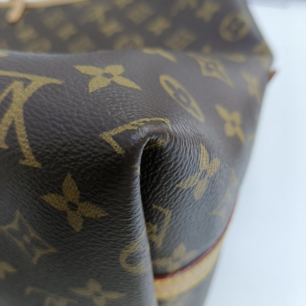 CARRYALL MM Monogram Coated Canvas Brown