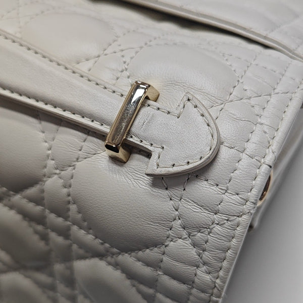 My Dior MISS DIOR Cannage Lambskin White