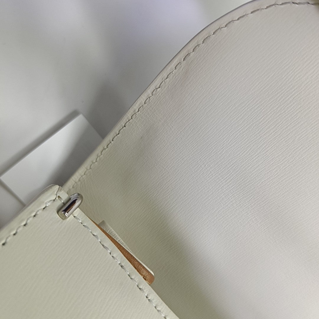 Brillant Mini Calfskin White