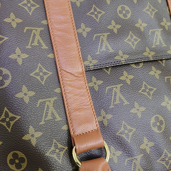 SAC WEEKEND PM Monogram Coated Canvas Brown