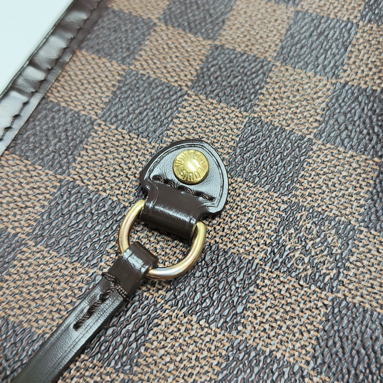 NEVERFULL MM Damier Ebene Coated Canvas Brown