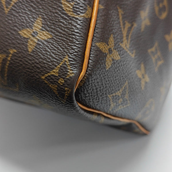 SPEEDY 25 Monogram Coated Canvas Brown