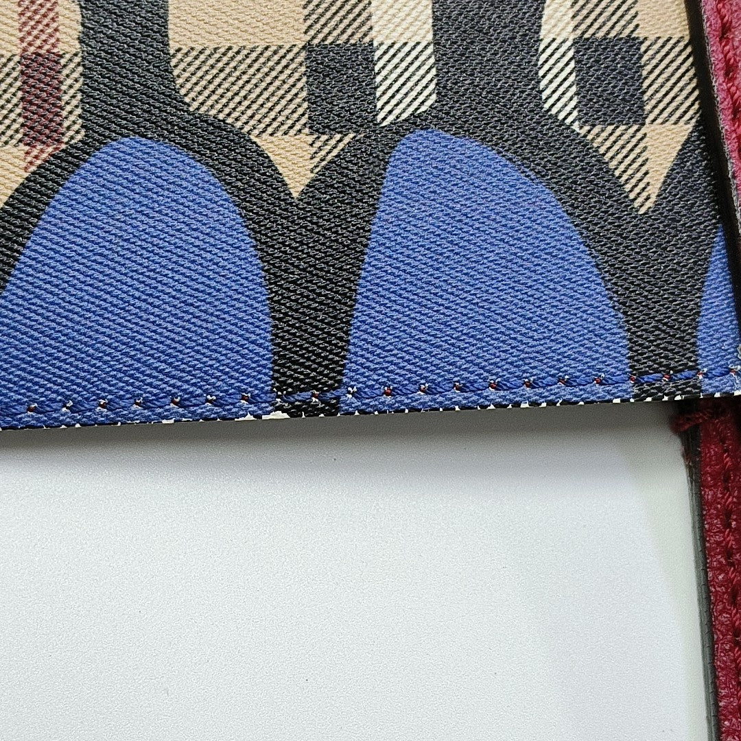 Coated Canvas Tote Bag Beige