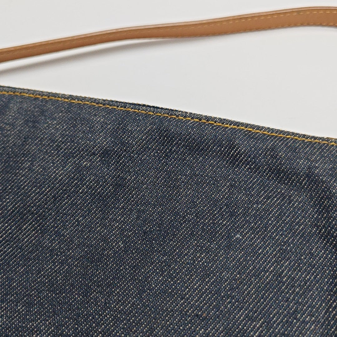 Saddle Mini Canvas Blue
