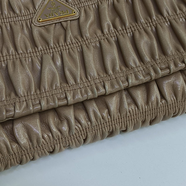 Quilted Lambskin Clutch Pink