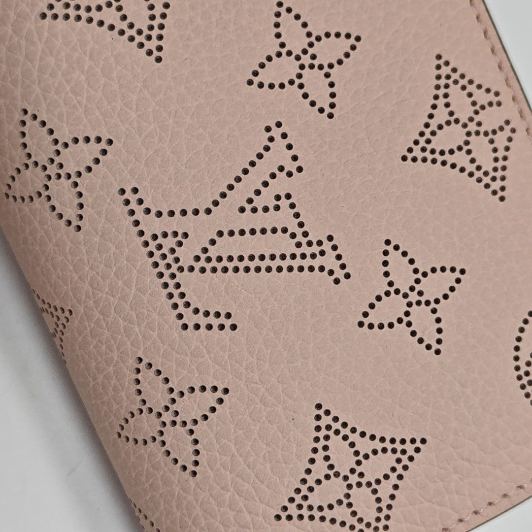 Monogram Calfskin Wallet Pink