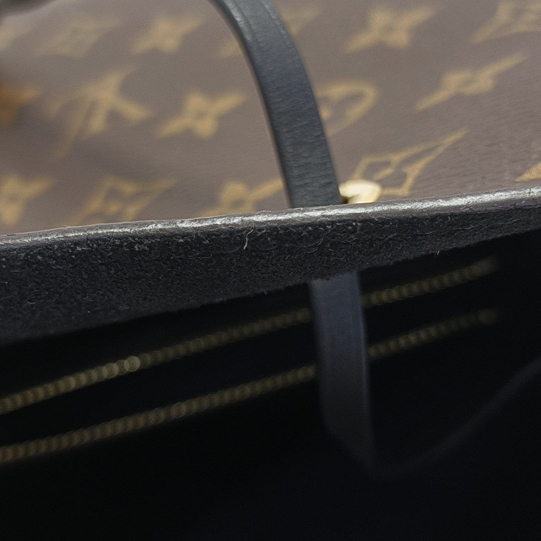 NÉONOÉ MM Monogram Coated Canvas Brown
