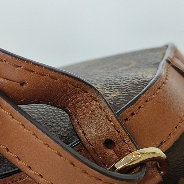 SPEEDY Nano Monogram lona revestida marrón