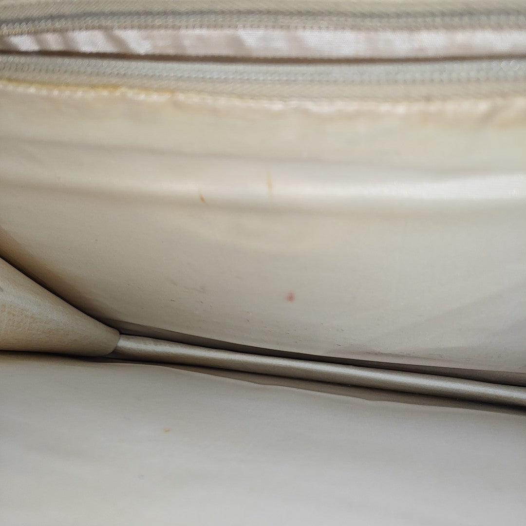 Calfskin Shoulder Bag Beige