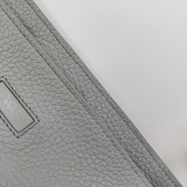 Calfskin Shoulder Bag Blue