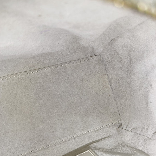 CLASSIC DUFFEL 6 Calfskin White