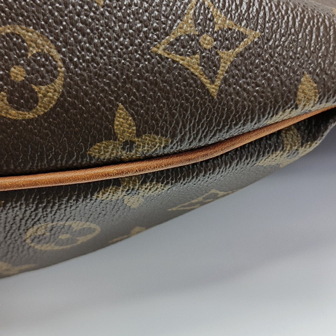 PALERMO PM Monogram Coated Canvas Brown
