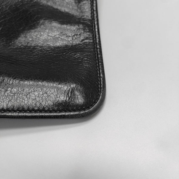 Calfskin Shoulder Bag Black