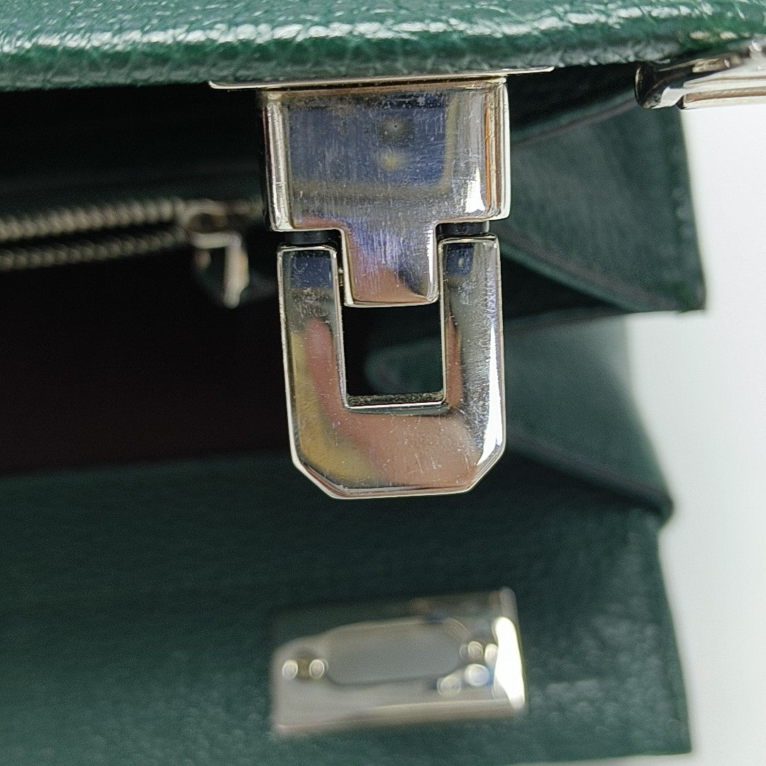Zumi Medium Calfskin Green