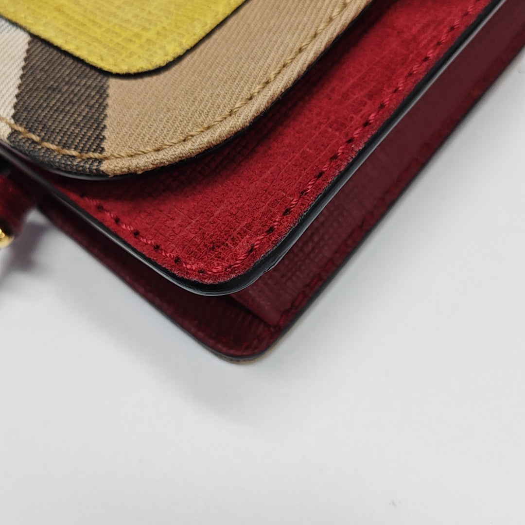 Buckle Calfskin Multicolor