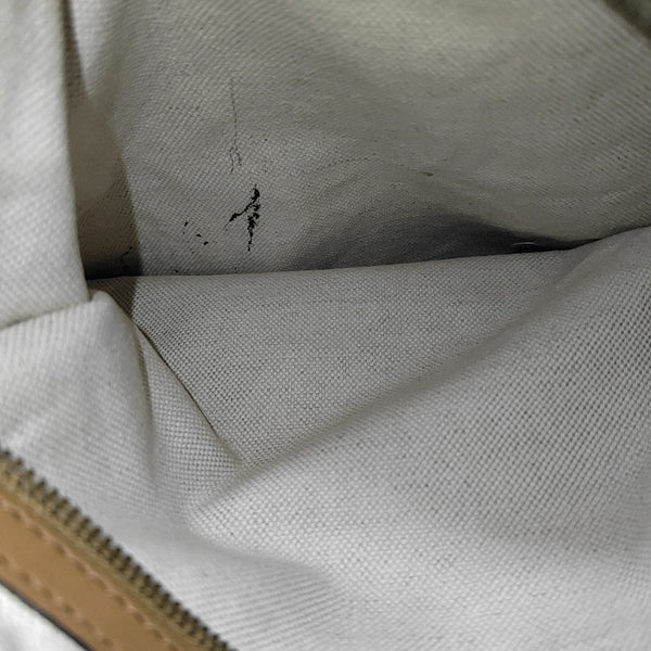 Rania Monogram Canvas Beige