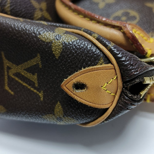SPEEDY Nano Monogram Coated Canvas Brown