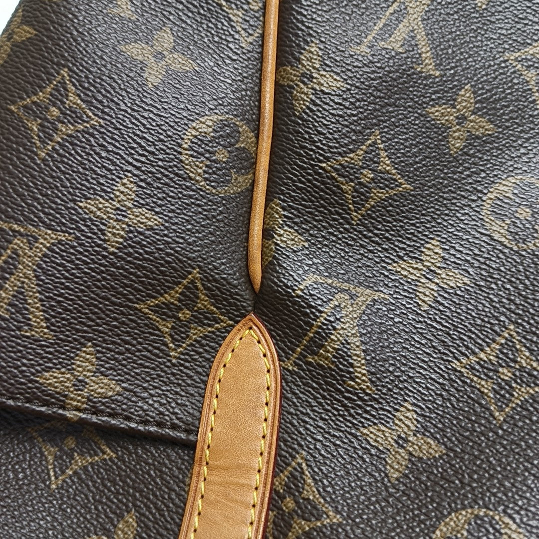 TOTALLY MM Monogram Coated Canvas Brown