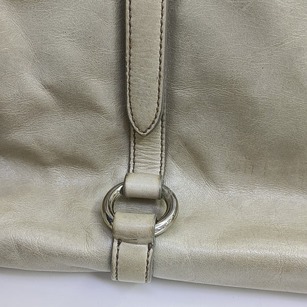 Shoulder Strap Calfskin Gray
