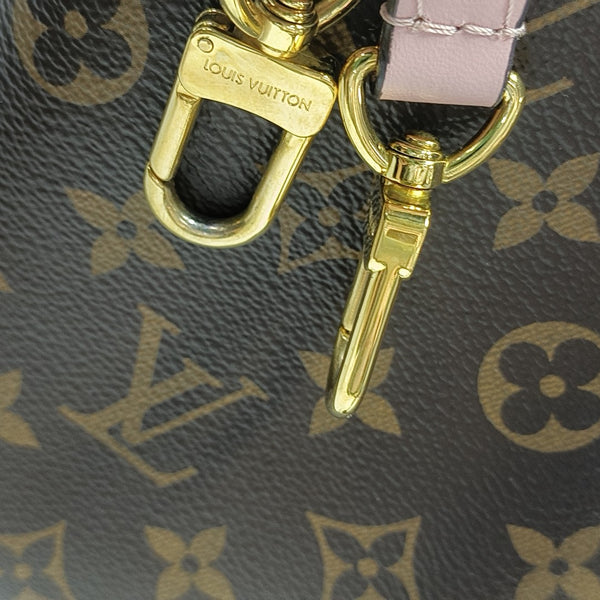 NÉONOÉ MM Monogram Coated Canvas Brown