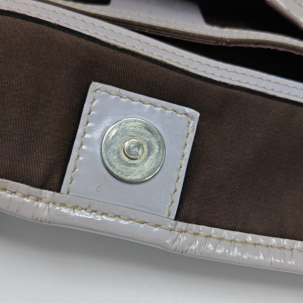 Monogram Coated Canvas Tote Bag Beige