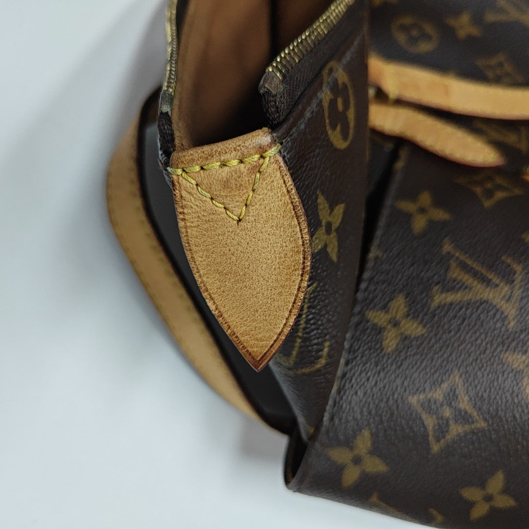 TOTALLY MM Monogram Coated Canvas Brown