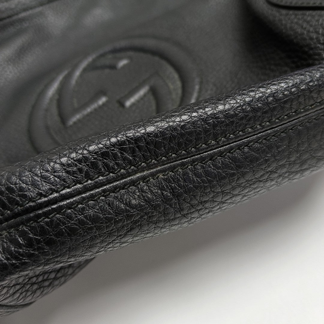 Soho Large Calfskin Black