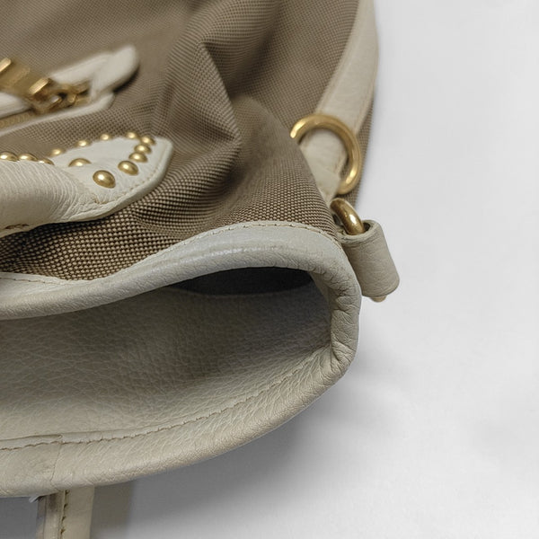Canvas Shoulder Bag Brown