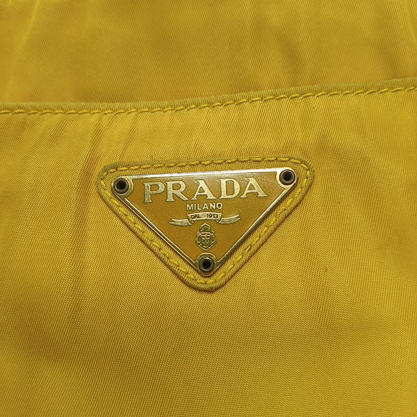 Nylon Tote Bag Yellow