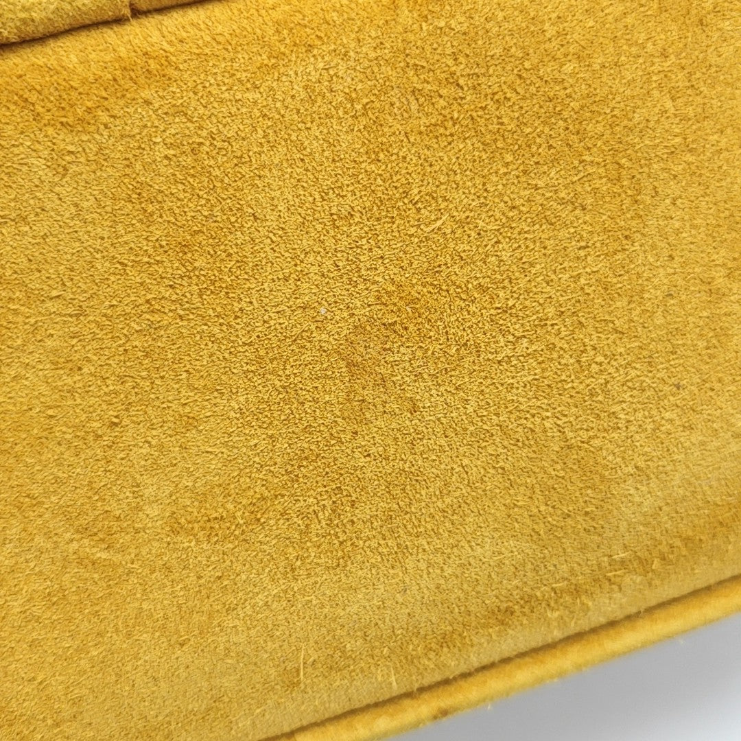 Arcadie Small Suede Yellow