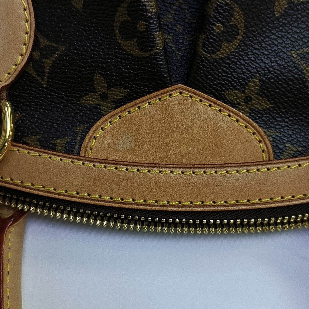 TIVOLI PM Monogram Coated Canvas Brown