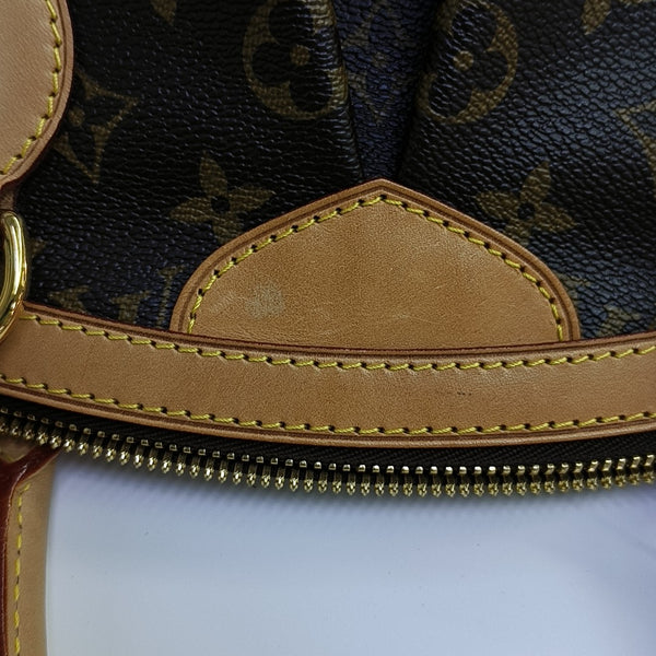TIVOLI PM Monogram Coated Canvas Brown