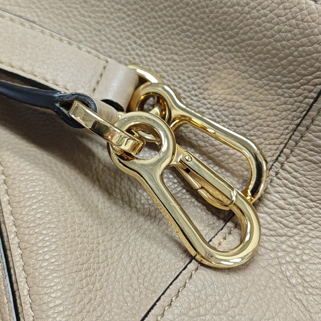 Puzzle Small Calfskin Beige