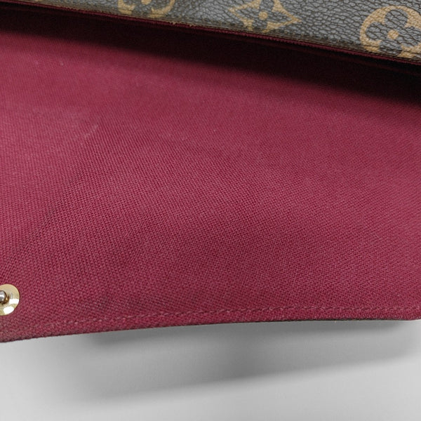 FÉLICIE Monogram Coated Canvas Brown