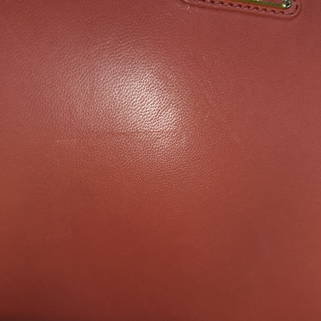 Leather Shoulder Bag Black