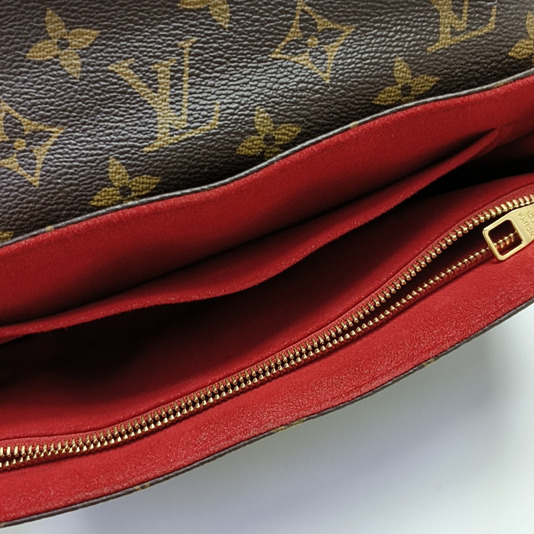 SAINT PLACIDE Monogram Coated Canvas Brown