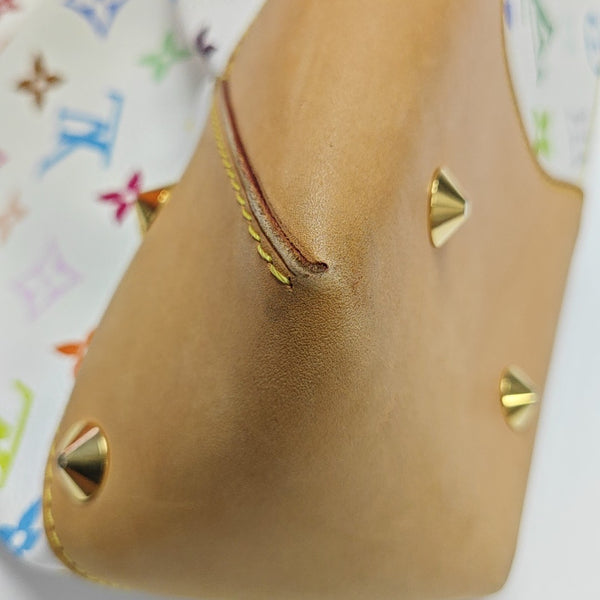 LV × TM JUDY Monogram Coated Canvas White