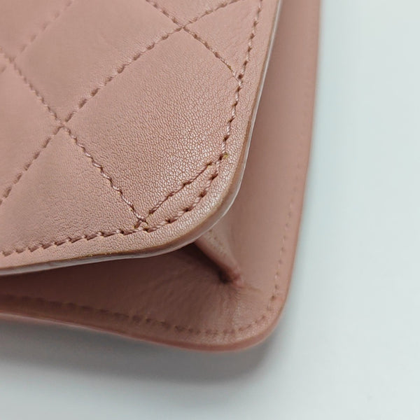 Quilted Lambskin Pink