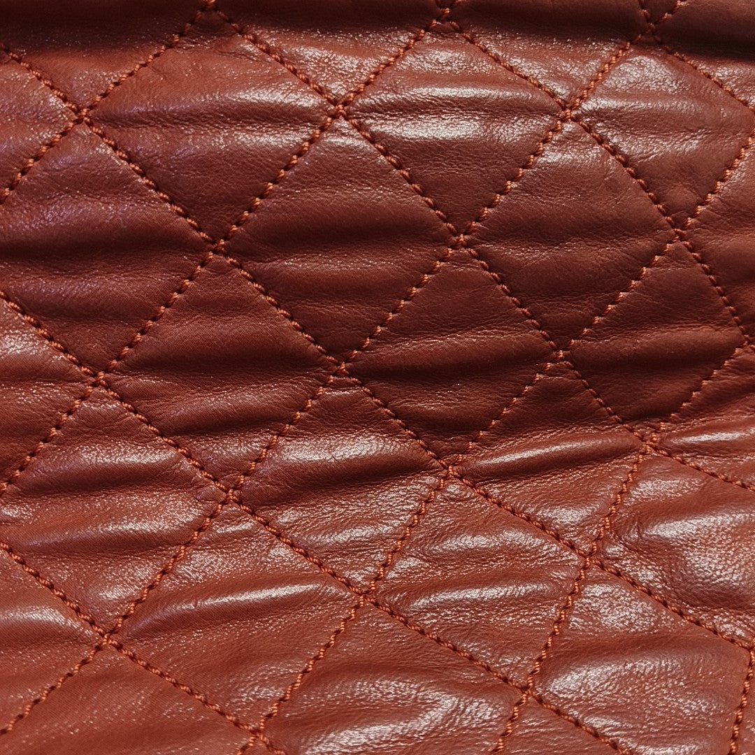 HAMPTONS CC Quilted Calfskin Red